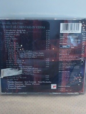 PLACIDO DOMINGO & FRIENDS THE BEST OF CHRISTMAS IN VIENNA CD
