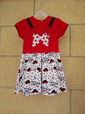 Φόρεμα Ever Girl Disney Minnie Mouse σαν καινούργιο, μέγεθος 7 ετών