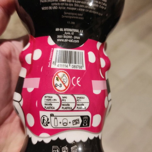 Disney Original Minnie Gel & Shampoo 2D New