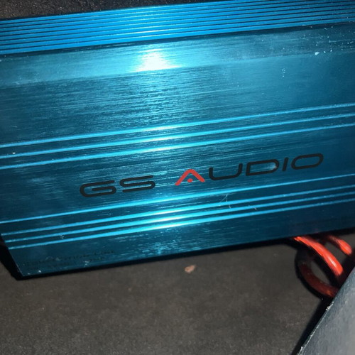 Subwoofer 12 inch 1500W RMS like new with GS Audio amplifier