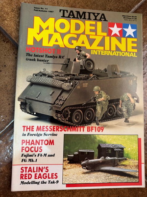 Tamiya Model Magazine International No. 11 1987 like new