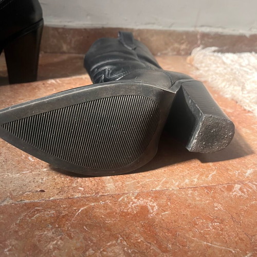 Cowboy boots used, slightly worn