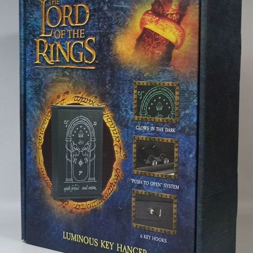Lord of the Rings Doors of Durin Luminous Key Holder new