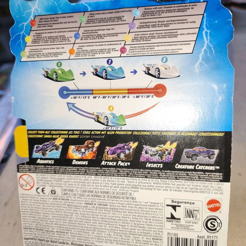Hot Wheels Diecast Colour Shifters Creatures Buzzkill new