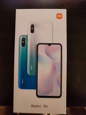 Καινούργιο Xiaomi Redmi 9A 32GB μπλε Dual SIM με θήκη σιλικόνης