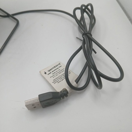 USB fan Gembird black wired like new