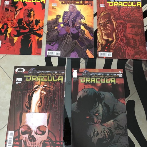 Sword of Dracula set of 5 comics new