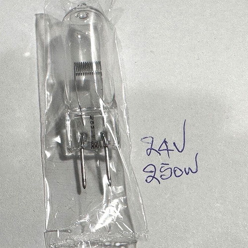Osram halogen lamps 24V 250W used, set of 2