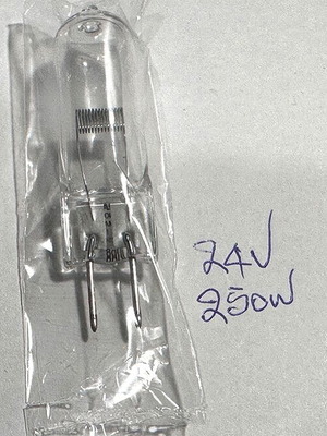 Λάμπες αλογόνου Osram 24V 250W μεταχειρισμένες, σετ 2 τεμαχίων