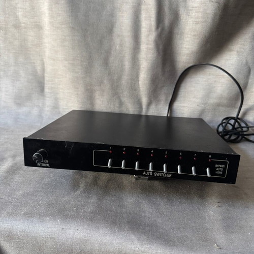 Vintage Analog 8-Channel Auto Switcher Refurbished