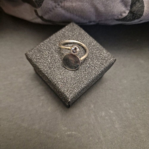 Silver rings 925 like new, set of two adjustable women's rings