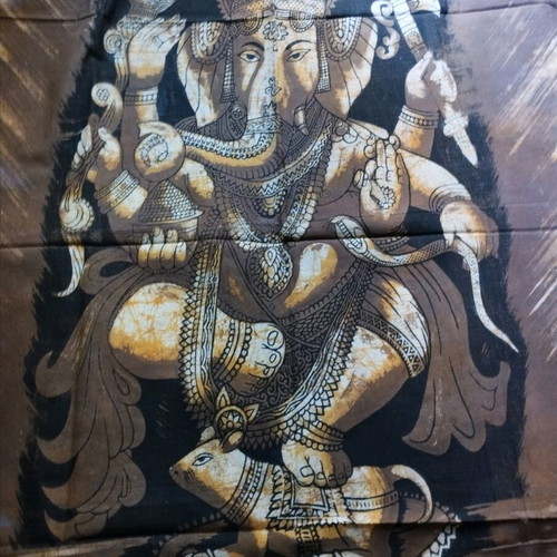 Ganesha wall hanging new, handmade from India