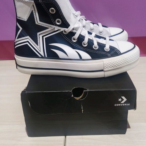Converse Chuck Taylor All Star Cruise Hi new, size 37, black and white