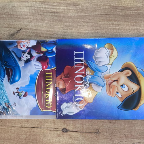 Pinocchio Disney DVD, dubbed, children's movie