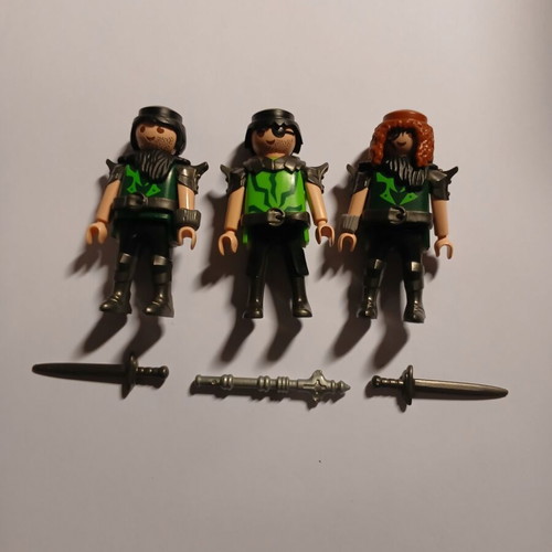 Φιγούρες Playmobil μεταχειρισμένες, σετ 3, σε πολύ καλή κατάσταση