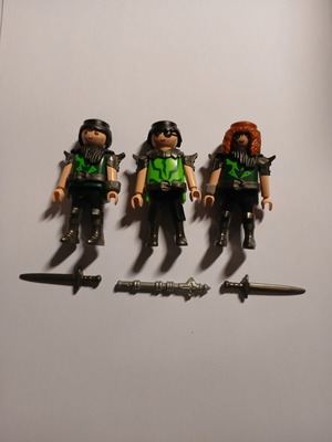 Φιγούρες Playmobil μεταχειρισμένες, σετ 3, σε πολύ καλή κατάσταση