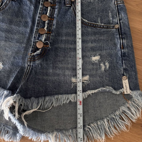 One Teaspoon Outlaws Denim Shorts like new, size 27, blue