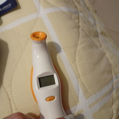 Digital thermometer like new with case