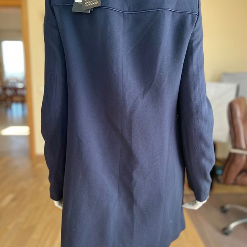 Twin Set Simona Barbieri dark blue long blazer new, size S