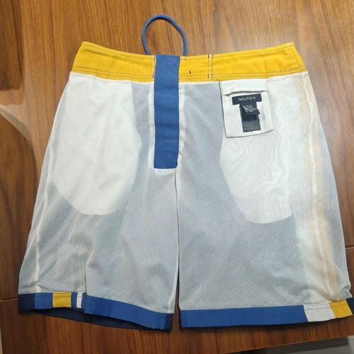 Nautica men's swim shorts like new, size 32, blue