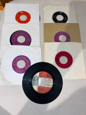 7 foreign used records, Pop, Rock, classical