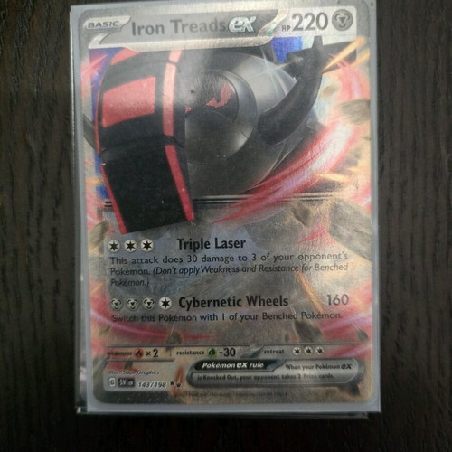 pokemon cards iron treads ex Pokemon | Paldean Fates | Iron Treads EX Tin main image 1