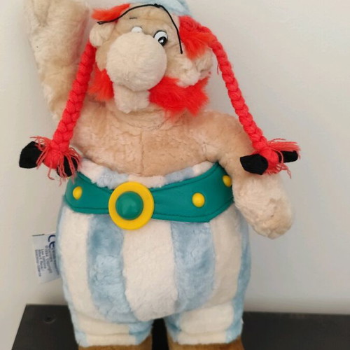 Obelix Plush Toy 1994 Like New