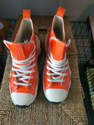 Converse All Star Motion Hi αθλητικά παπούτσια σαν καινούργια, βινύλ πορτοκαλί