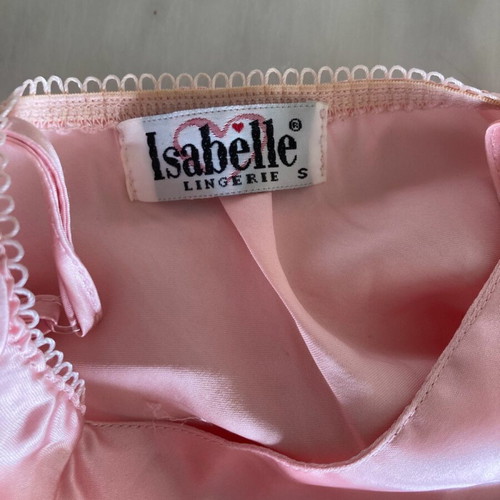 Lingerie ISABELLE satin soft pink like new