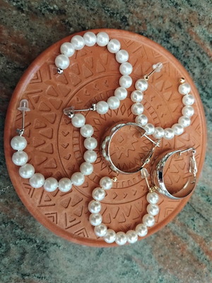 Fashion Earrings set of 3 pairs new