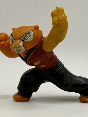 Kung Fu Panda Master Tigress figure used, McDonald's Happy Meal toy
