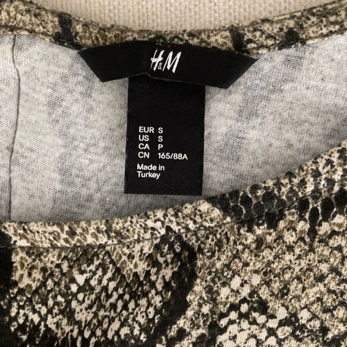 A-Style women's blouse like new, black and beige, sizes S and M