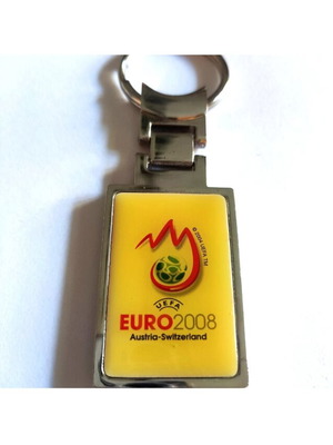 Collectible keychain UEFA Euro 2008 Austria_Switzerland like new