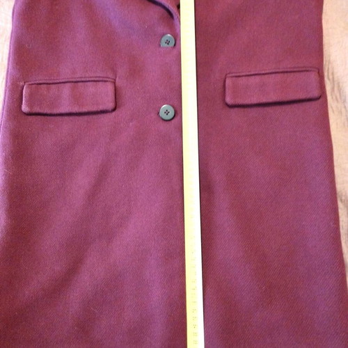 Pull & Bear women's coat burgundy like new, sizes S and M