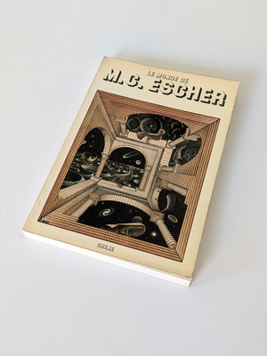 Le Monde de M. C. Escher λεύκωμα τέχνης μεταχειρισμένο, γαλλική έκδοση, 270 σελίδες