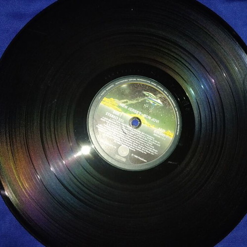 Bon Jovi New Jersey LP vinyl used, rock
