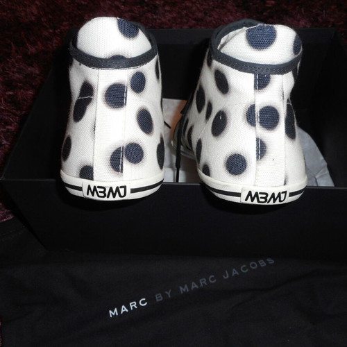 Marc Jacobs sneakers sport style new, size 37, black and white