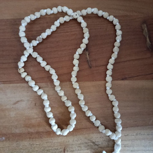 Japa Mala 108 beads wooden neem meditation necklace