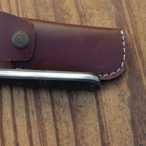 Damascus Handmade Folding Knife from The Eagle Collection New 5270
