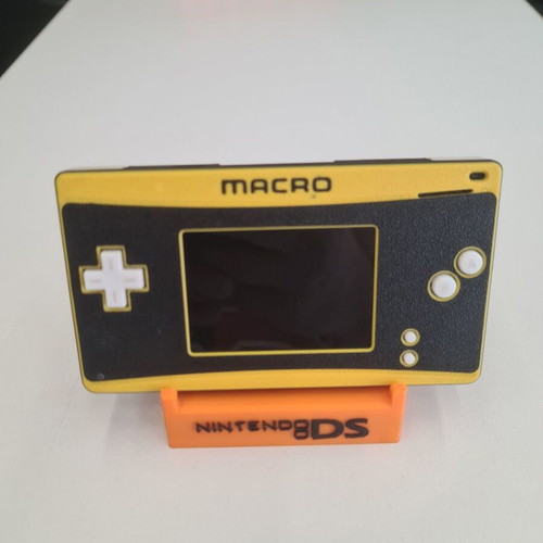 Nintendo DS Macro Custom shell like new, plays Advance games