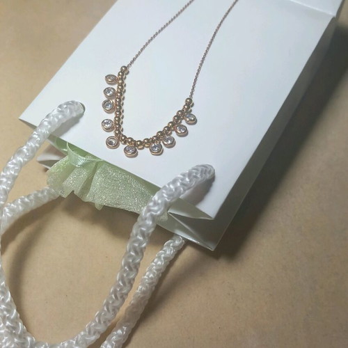 Silver necklace