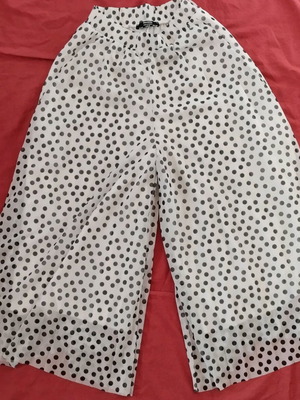 Bershka maxi pants used, wide leg, size S