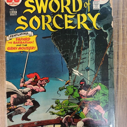Sword of Sorcery κόμικ μεταχειρισμένο, αγγλικά, DC Comics 1973