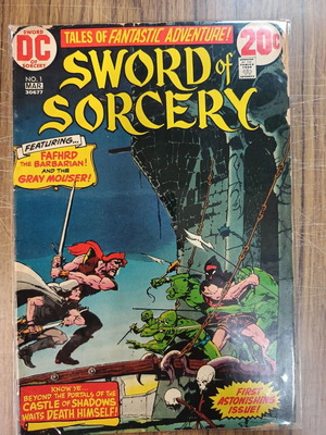 Sword of Sorcery κόμικ μεταχειρισμένο, αγγλικά, DC Comics 1973