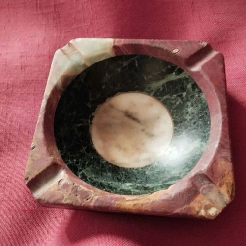 Vintage marble ashtray like new, 1960s