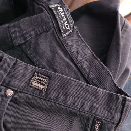 Genuine Versace Jeans pants size M used, black