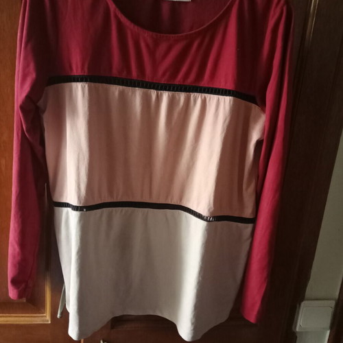 Sfera women's tricolor blouse used, size S
