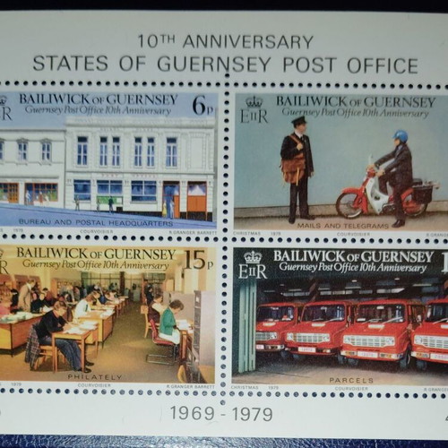 Guernsey mint stamp sheet new