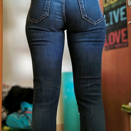 Zara jeans like new, size 38, blue, slim fit