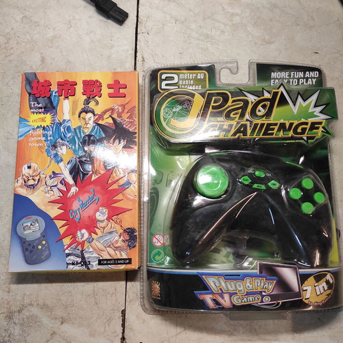 Handheld and TV consoles new, pack of 2 sealed